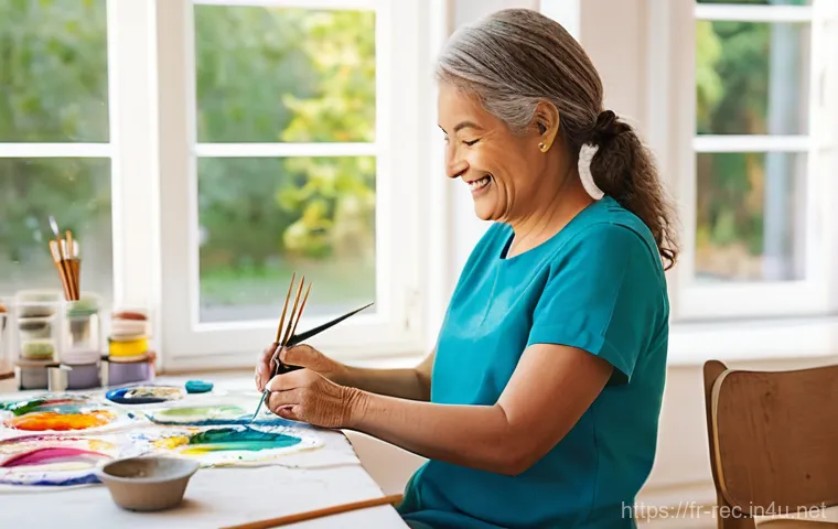 레크리에이션 지도자와 스트레스 관리 - **Creative Well-being Workshop in a French Cultural Center:**
    "A bright and inviting art studio ...